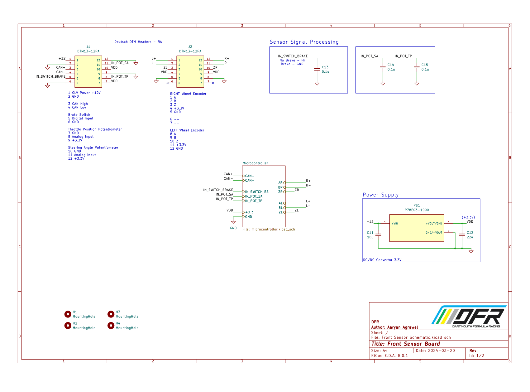 Schematic page 1